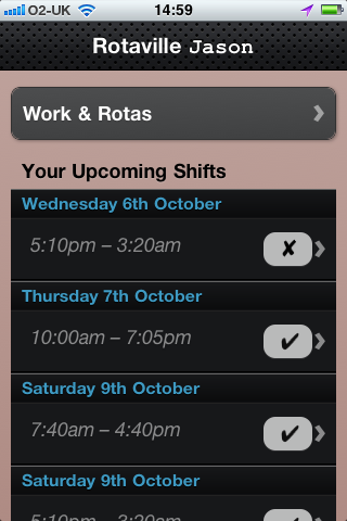 Personal Schedule