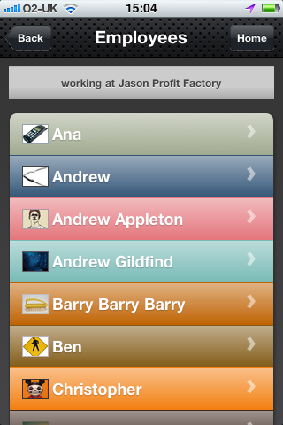 Employee List